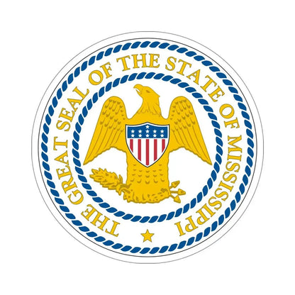 Seal of Mississippi 1879-2014 STICKER Vinyl Die-Cut Decal 3 Inch - The Sticker Space