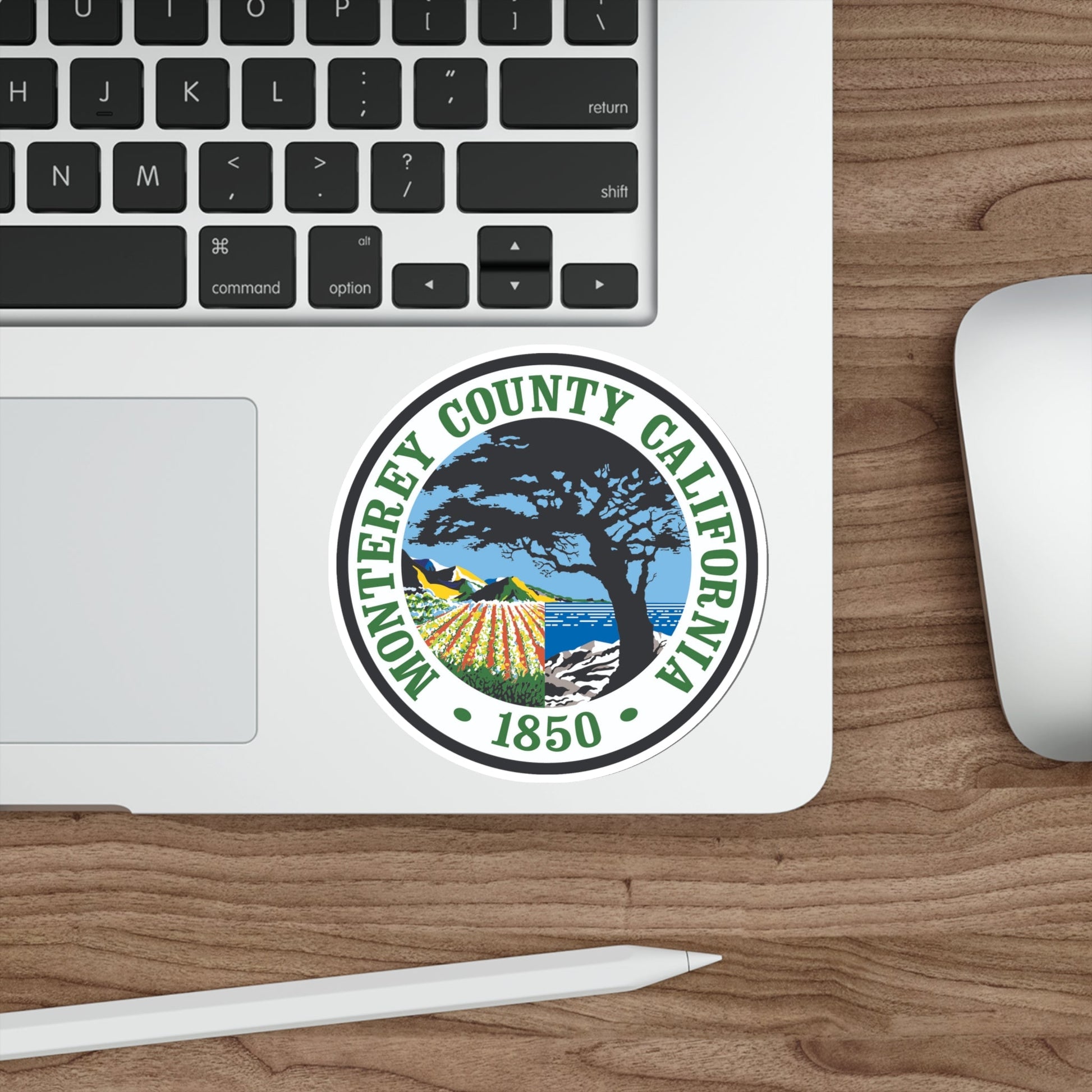 Seal of Monterey County, California USA STICKER Vinyl Die-Cut Decal-The Sticker Space
