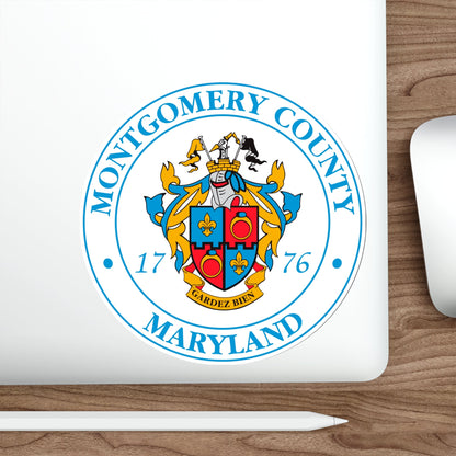 Seal of Montgomery County, Maryland 2 USA STICKER Vinyl Die-Cut Decal-The Sticker Space