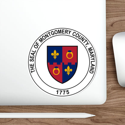 Seal of Montgomery County, Maryland USA STICKER Vinyl Die-Cut Decal-The Sticker Space
