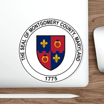 Seal of Montgomery County, Maryland USA STICKER Vinyl Die-Cut Decal-The Sticker Space