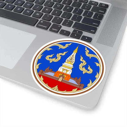Seal of Nakhon Phanom Province color version (Thailand) STICKER Vinyl Kiss-Cut Decal - The Sticker Space
