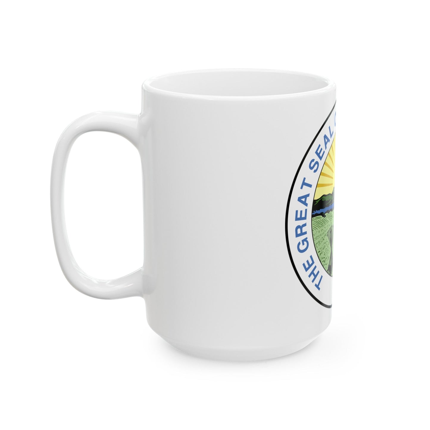 Seal of Ohio 1967 1996 - White Coffee Mug-The Sticker Space