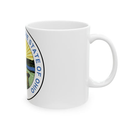 Seal of Ohio 1967 1996 - White Coffee Mug-The Sticker Space