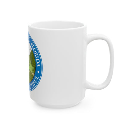 Seal of Orlando Florida - White Coffee Mug-The Sticker Space