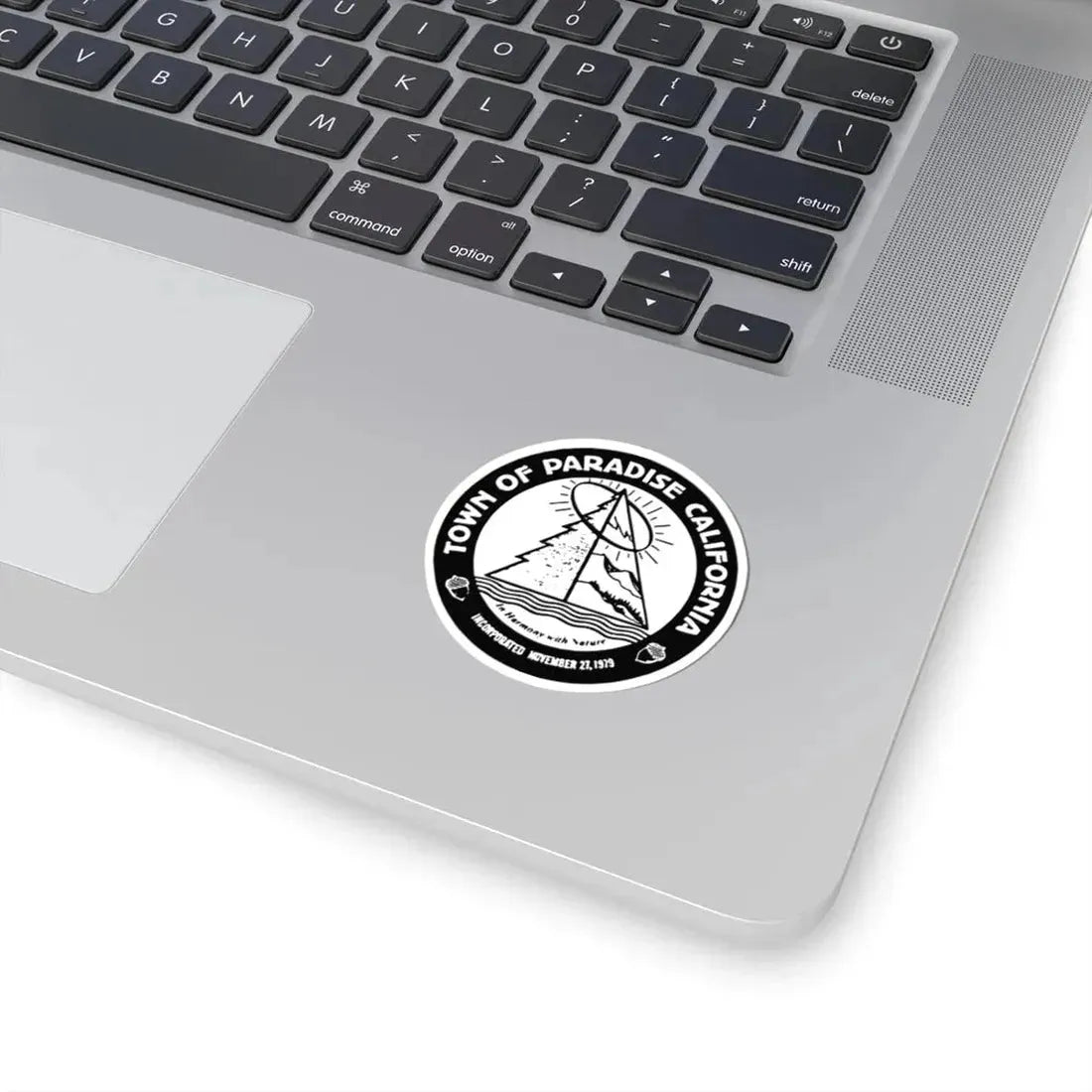 Seal of Paradise California (United States) STICKER Vinyl Kiss-Cut Decal - The Sticker Space