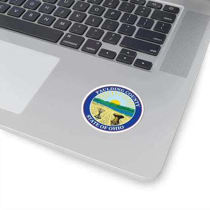 Seal of Paulding County Ohio (United States) STICKER Vinyl Kiss-Cut Decal - The Sticker Space