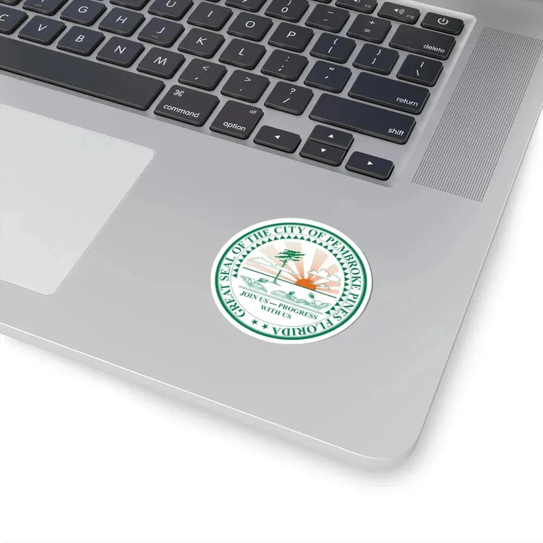 Seal of Pembroke Pines Florida (United States) STICKER Vinyl Kiss-Cut Decal - The Sticker Space