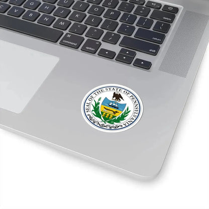 Seal of Pennsylvania (United States) STICKER Vinyl Kiss-Cut Decal - The Sticker Space