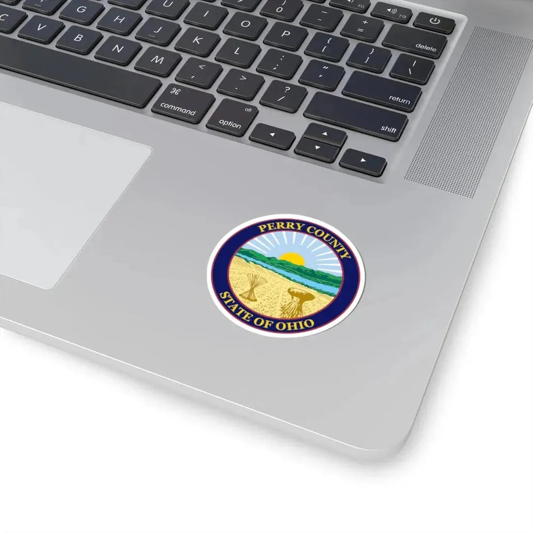 Seal of Perry County Ohio (United States) STICKER Vinyl Kiss-Cut Decal - The Sticker Space