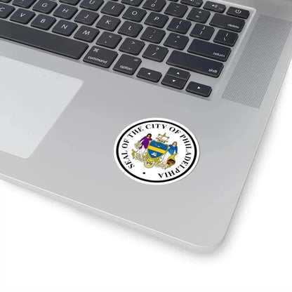 Seal of Philadelphia Pennsylvania - STICKER Vinyl Kiss-Cut Decal - The Sticker Space