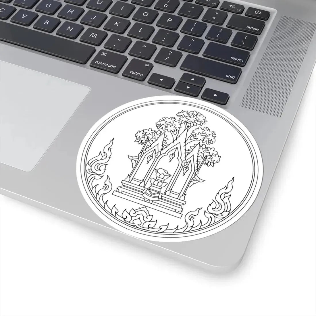 Seal of Phra Nakhon Si Ayutthaya Province (Thailand) STICKER Vinyl Kiss-Cut Decal - The Sticker Space