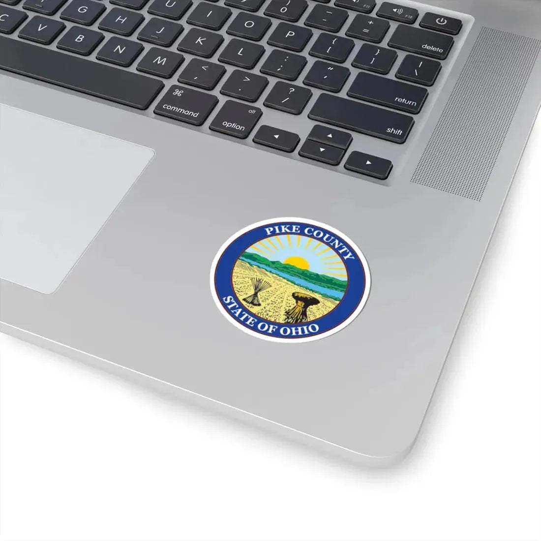 Seal of Pike County Ohio (United States) STICKER Vinyl Kiss-Cut Decal - The Sticker Space