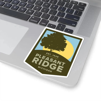 Seal of Pleasant Ridge Michigan (United States) STICKER Vinyl Kiss-Cut Decal - The Sticker Space