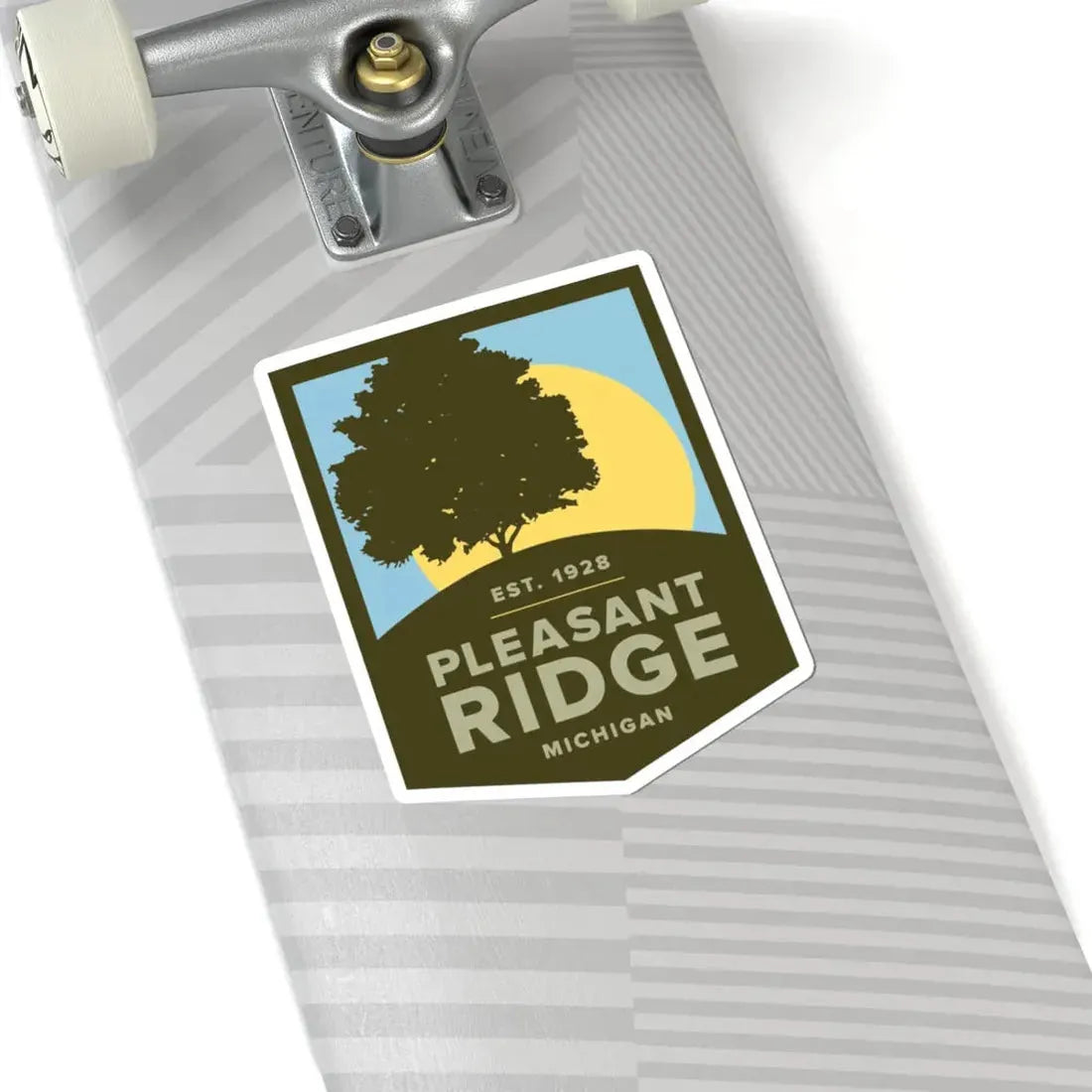 Seal of Pleasant Ridge Michigan (United States) STICKER Vinyl Kiss-Cut Decal - The Sticker Space