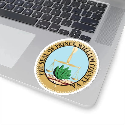 Seal of Prince William County Virginia (United States) STICKER Vinyl Kiss-Cut Decal - The Sticker Space