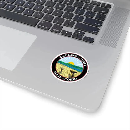 Seal of Richland County Ohio (United States) STICKER Vinyl Kiss-Cut Decal - The Sticker Space