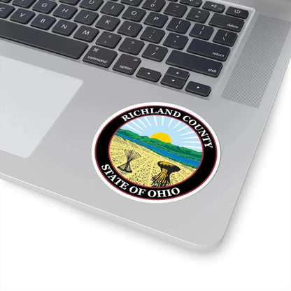 Seal of Richland County Ohio (United States) STICKER Vinyl Kiss-Cut Decal - The Sticker Space