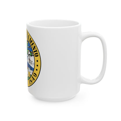 Seal of Sacramento California - White Coffee Mug-The Sticker Space