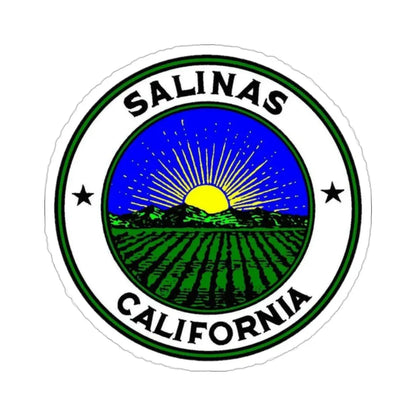 Seal of Salinas California USA STICKER Vinyl Die-Cut Decal 2 Inch - The Sticker Space