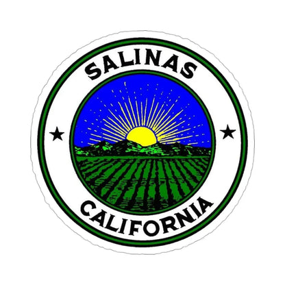 Seal of Salinas California USA STICKER Vinyl Die-Cut Decal 3 Inch - The Sticker Space