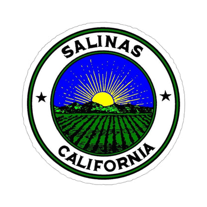 Seal of Salinas California USA STICKER Vinyl Die-Cut Decal-4 Inch-The Sticker Space