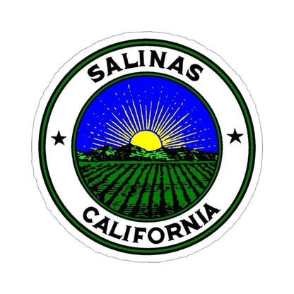 Seal of Salinas California USA STICKER Vinyl Die-Cut Decal 4 Inch - The Sticker Space