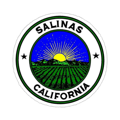 Seal of Salinas California USA STICKER Vinyl Die-Cut Decal 5 Inch - The Sticker Space