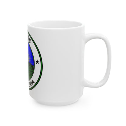 Seal of Salinas California - White Coffee Mug-The Sticker Space