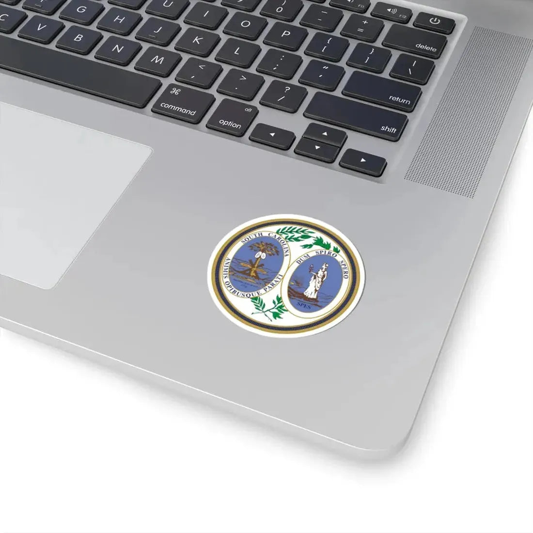 Seal of South Carolina Alternative (United States) STICKER Vinyl Kiss-Cut Decal - The Sticker Space