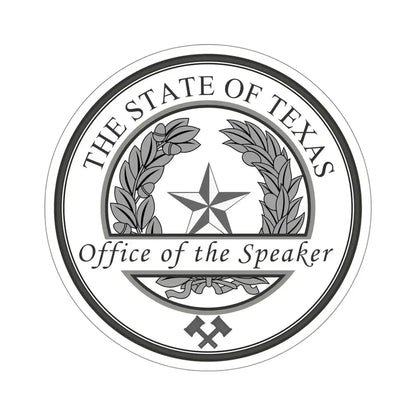Seal of Speaker of the House of Texas STICKER Vinyl Die-Cut Decal 5 Inch - The Sticker Space
