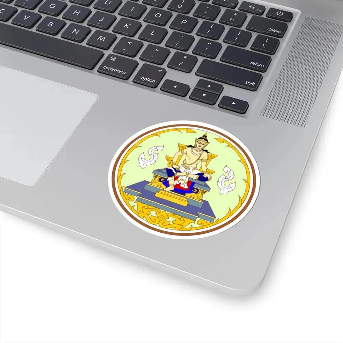 Seal of Sukhothai Province color version Thai Fine Art Department (Thailand) STICKER Vinyl Kiss-Cut Decal - The Sticker Space