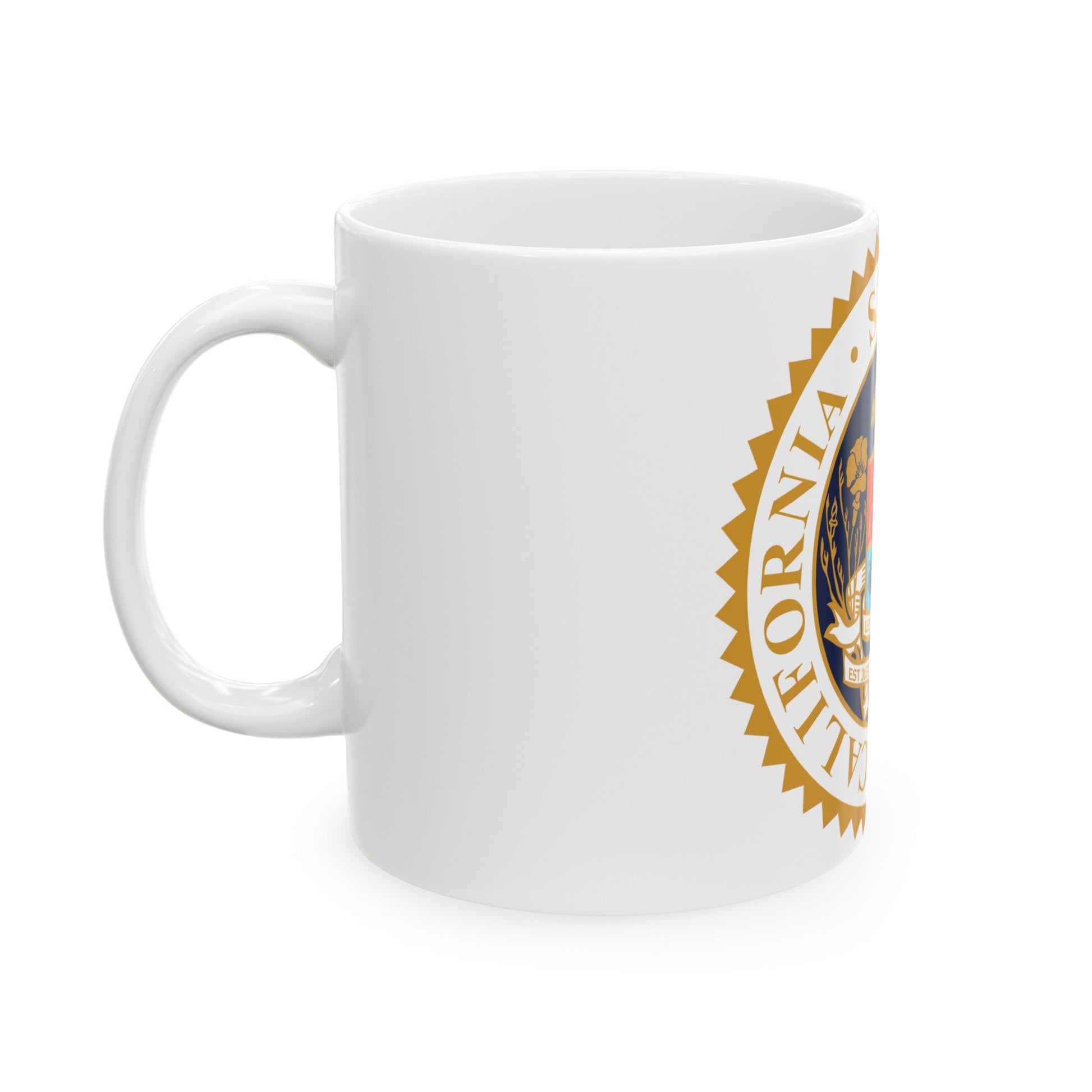 Seal of the Assembly of the State of California - White Coffee Mug-The Sticker Space