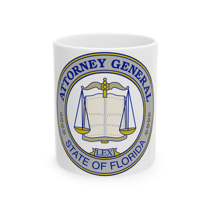 Seal of the Attorney General of Florida - White Coffee Mug-11oz-The Sticker Space