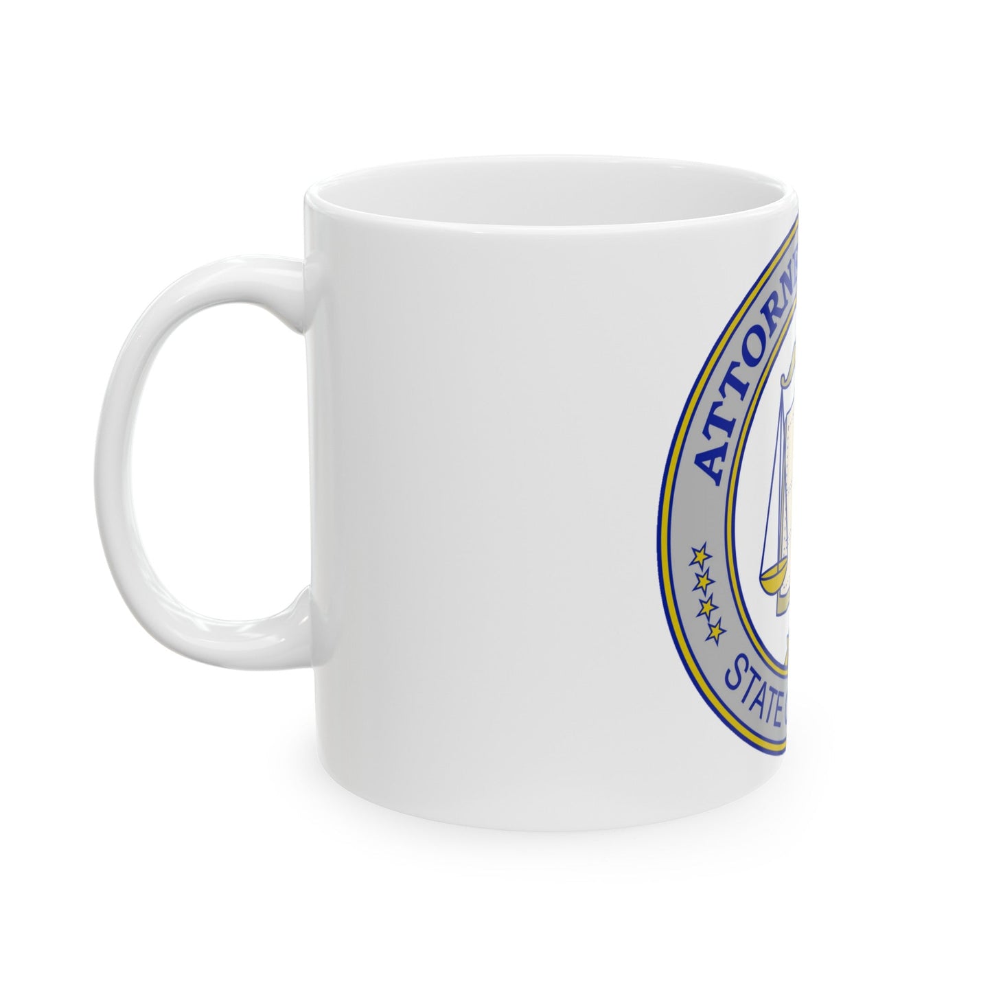 Seal of the Attorney General of Florida - White Coffee Mug-The Sticker Space