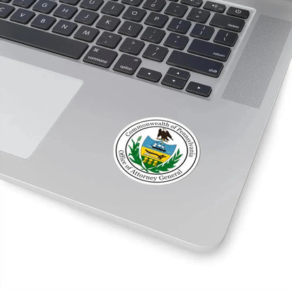 Seal of the Attorney General of Pennsylvania - STICKER Vinyl Kiss-Cut Decal - The Sticker Space