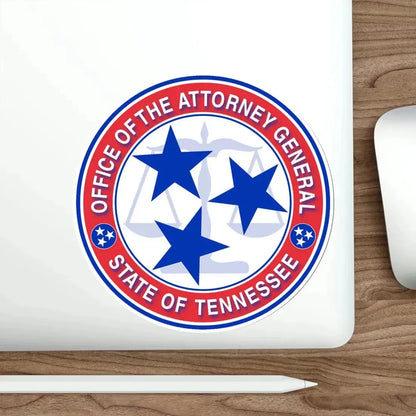 Seal of the Attorney General of Tennessee STICKER Vinyl Die-Cut Decal - The Sticker Space