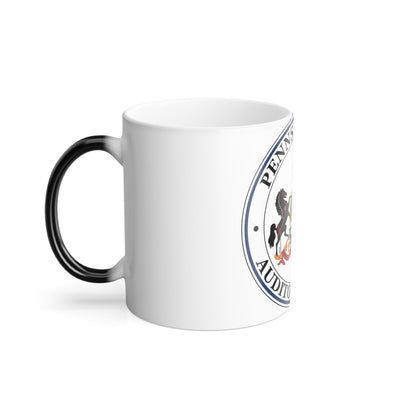 Seal of the Auditor General of Pennsylvania - Color Changing Mug 11oz-11oz-The Sticker Space