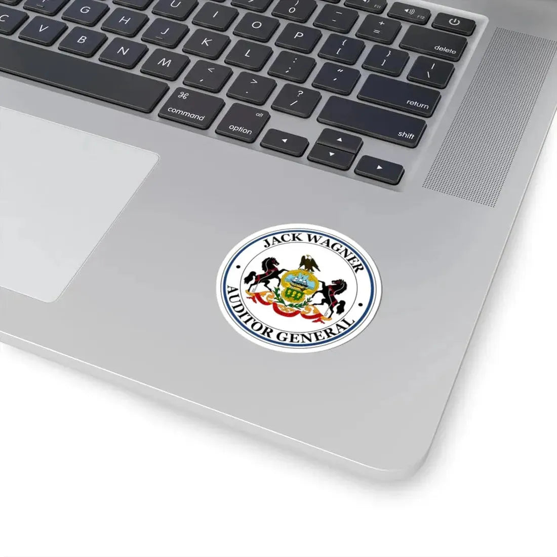 Seal of the Auditor General of Pennsylvania Jack Wagner - STICKER Vinyl Kiss-Cut Decal - The Sticker Space