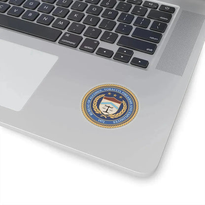 Seal of the Bureau of Alcohol Tobacco Firearms and Explosives - STICKER Vinyl Kiss-Cut Decal - The Sticker Space
