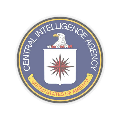 Seal of the Central Intelligence Agency - STICKER Vinyl Kiss-Cut Decal 3 Inch Transparent - The Sticker Space