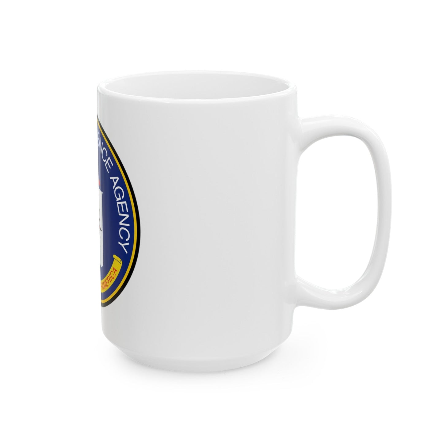 Seal of the Central Intelligence Agency - White Coffee Mug-The Sticker Space