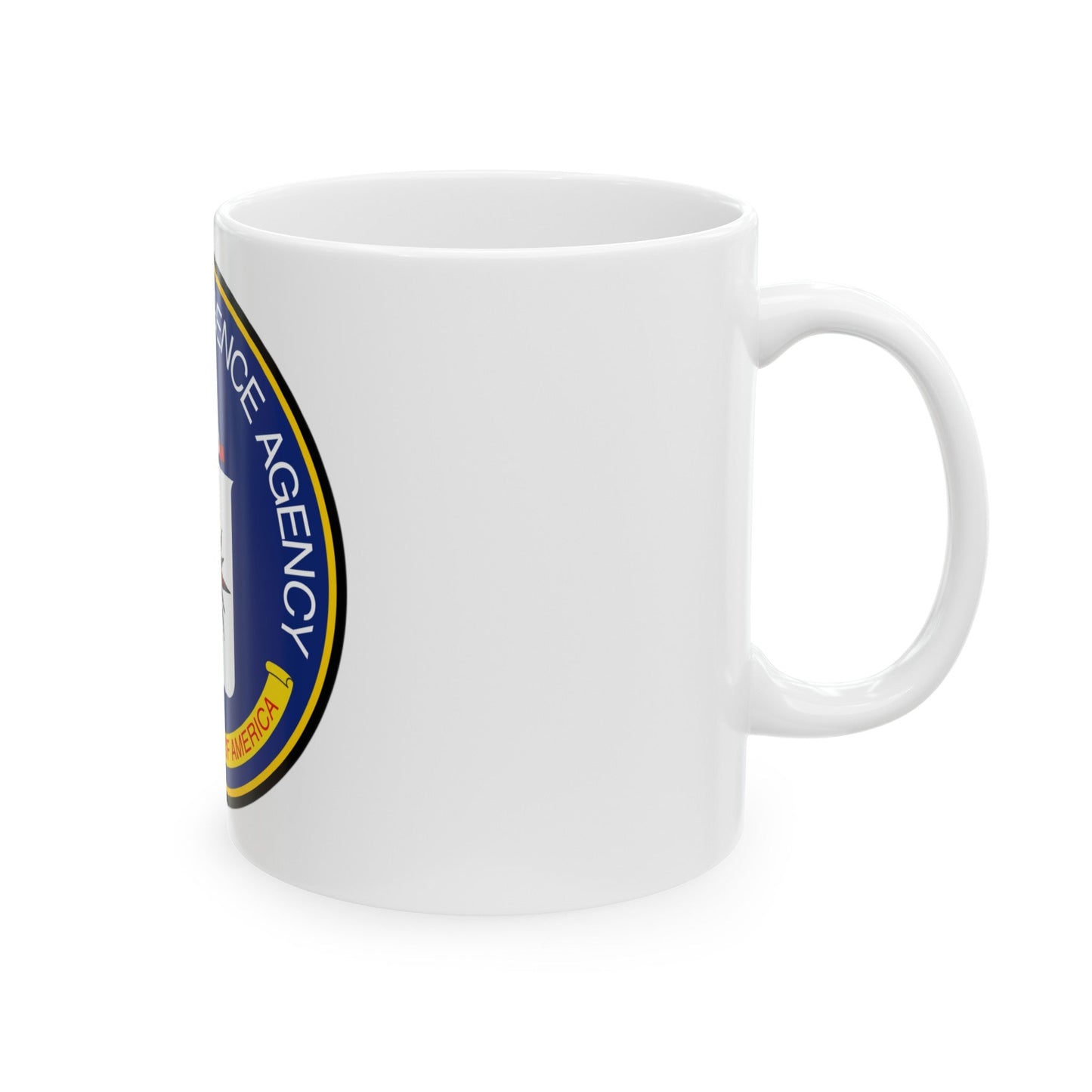 Seal of the Central Intelligence Agency - White Coffee Mug-The Sticker Space