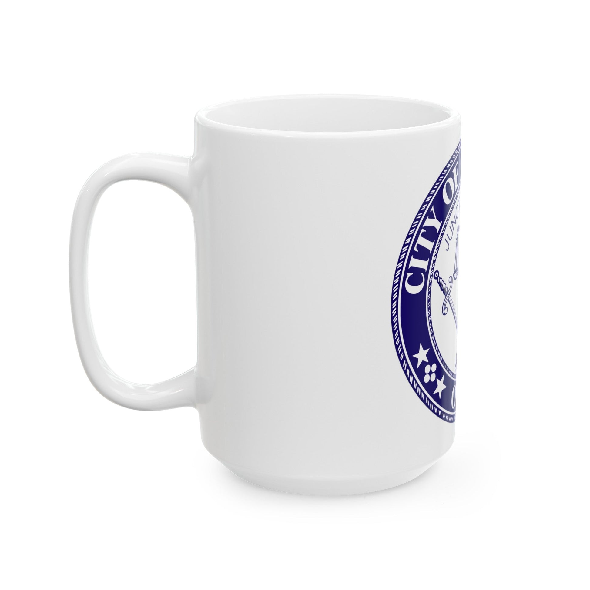 Seal of the City of Cincinnati - White Coffee Mug-The Sticker Space