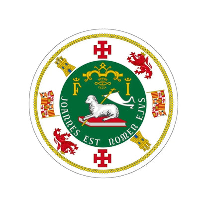 Seal of the Commonwealth of Puerto Rico STICKER Vinyl Die-Cut Decal 6 Inch - The Sticker Space