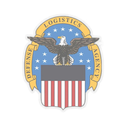 Seal of the Defense Logistics Agency - STICKER Vinyl Kiss-Cut Decal 6 Inch Transparent - The Sticker Space