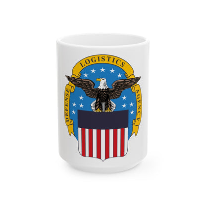 Seal of the Defense Logistics Agency - White Coffee Mug-15oz-The Sticker Space