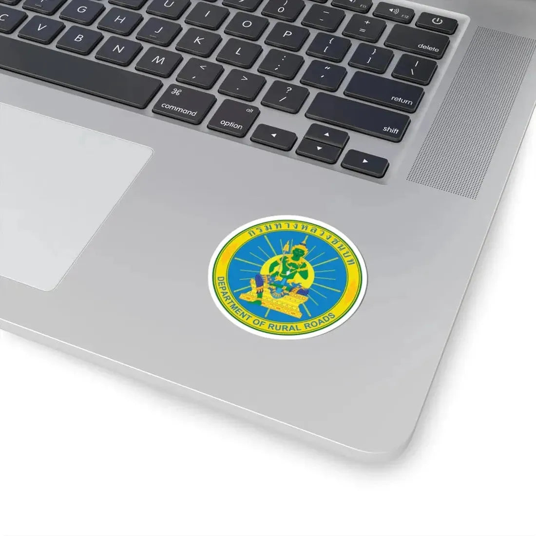 Seal of the Department of Rural Roads of Thailand (Thailand) STICKER Vinyl Kiss-Cut Decal - The Sticker Space