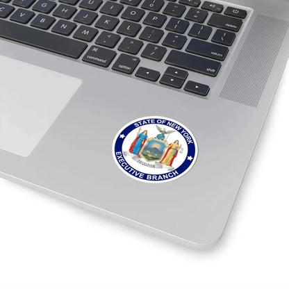 Seal of the Executive Branch of New York - STICKER Vinyl Kiss-Cut Decal - The Sticker Space