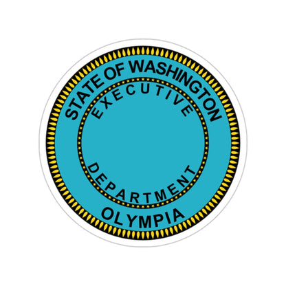 Seal of the Executive Department of Washington STICKER Vinyl Die-Cut Decal-2 Inch-The Sticker Space